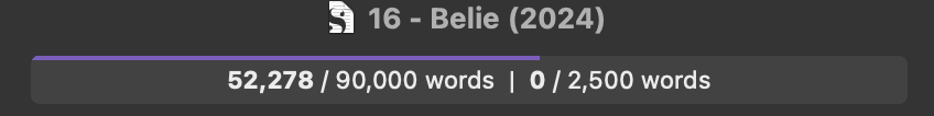 Progress on Belie